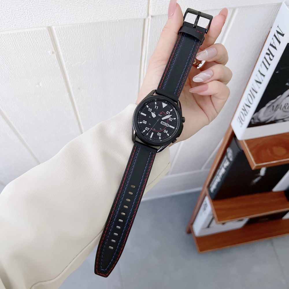 Vildt Godt Ægte Læder Universal Rem passer til Smartwatch Mode