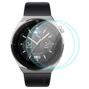 2stk Hærdet Glas 9H Skærmbeskytter passer til Huawei Watch GT 3 Pro 46mm