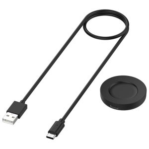 1m Plastik Trådløs Magnetisk Opladningskabel passer til Xiaomi Watch S1