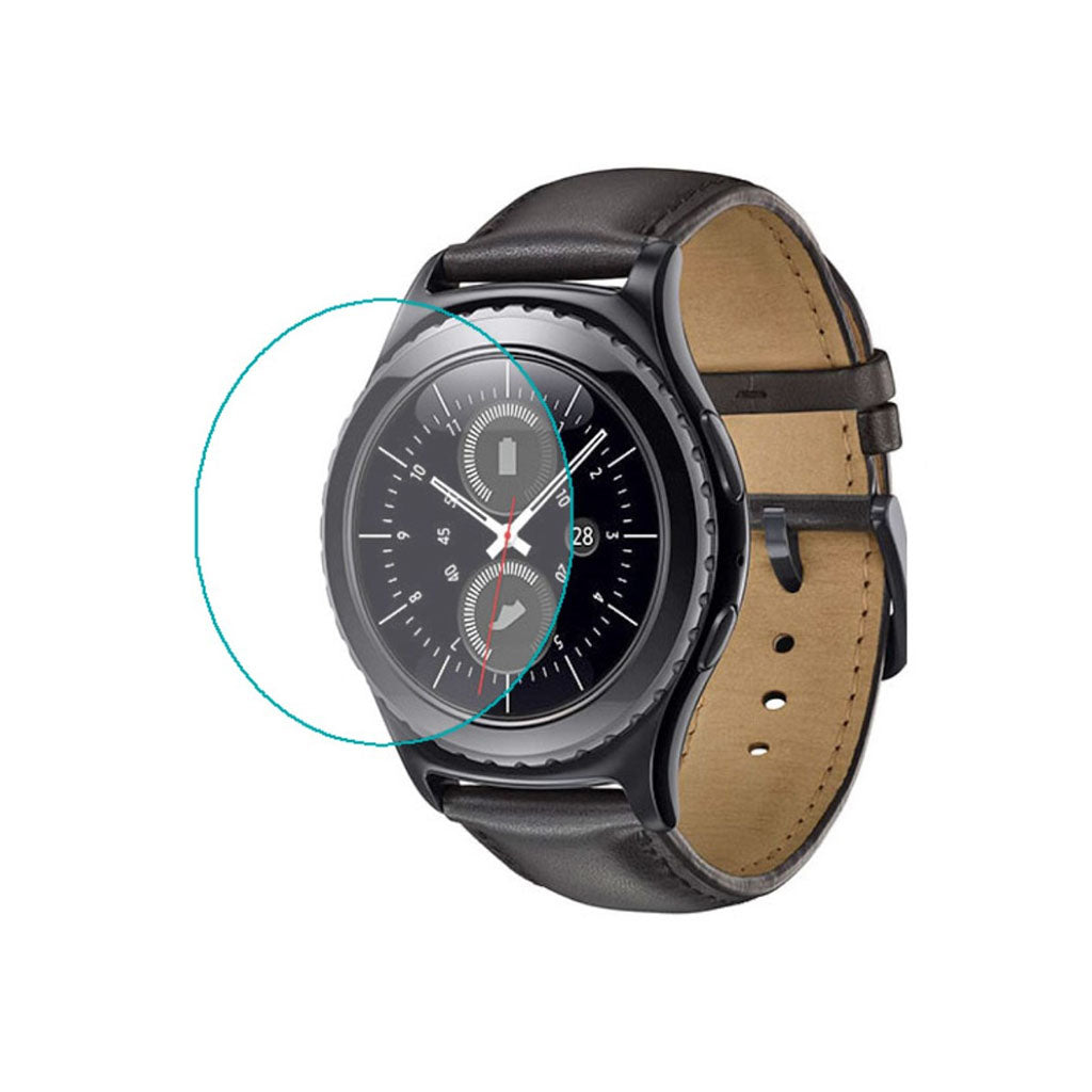 Hærdet Glas Skærmbeskytter passer til Samsung Gear S2 Hot på udsalg