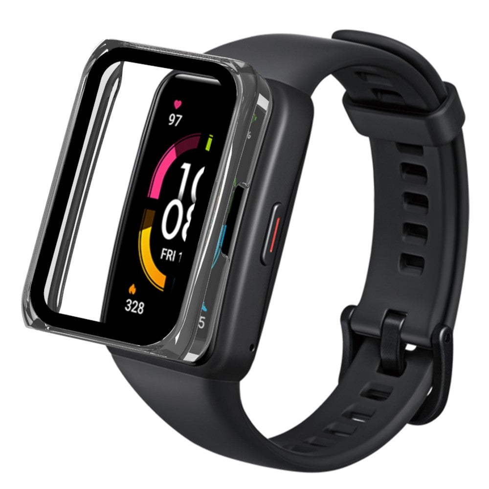 Mega Godt Universal Cover med Skærmbeskytter i Plastik og Hærdet Glas passer til Smartwatch Online