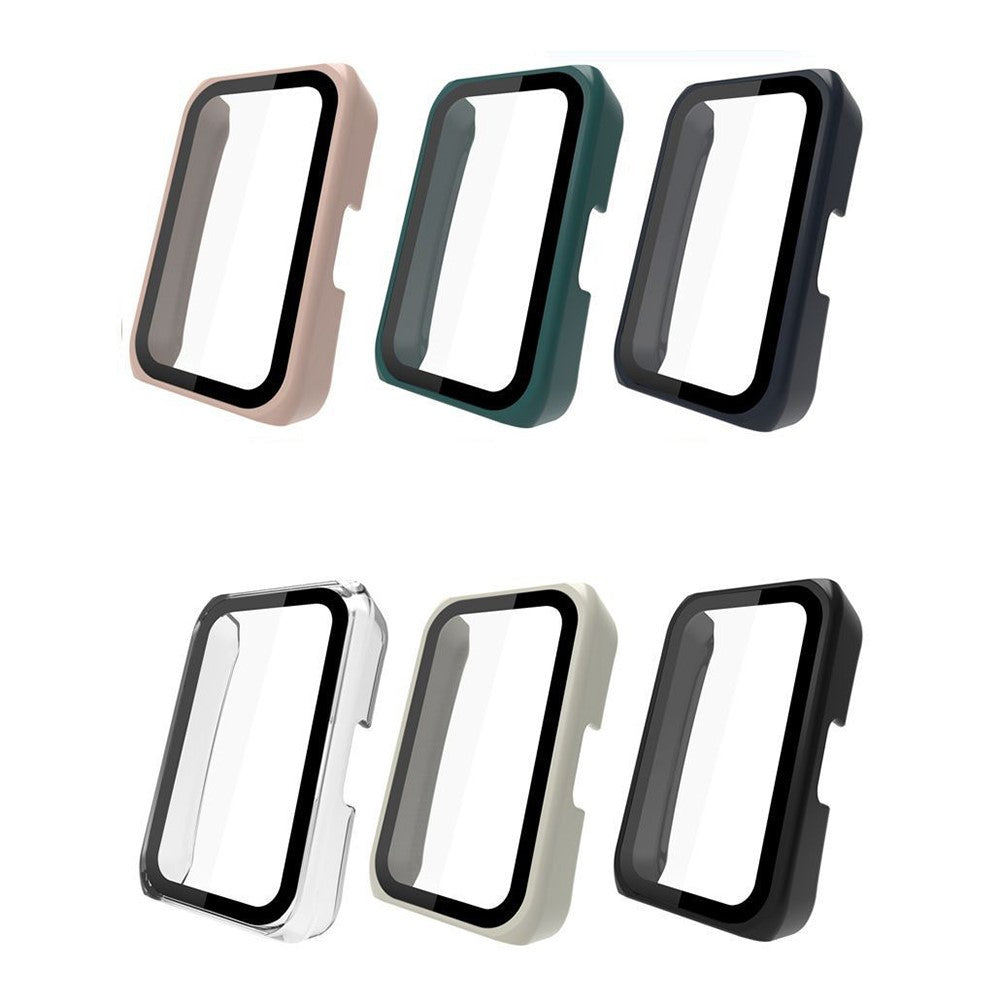 Mega Godt Universal Cover med Skærmbeskytter i Plastik og Hærdet Glas passer til Smartwatch Online