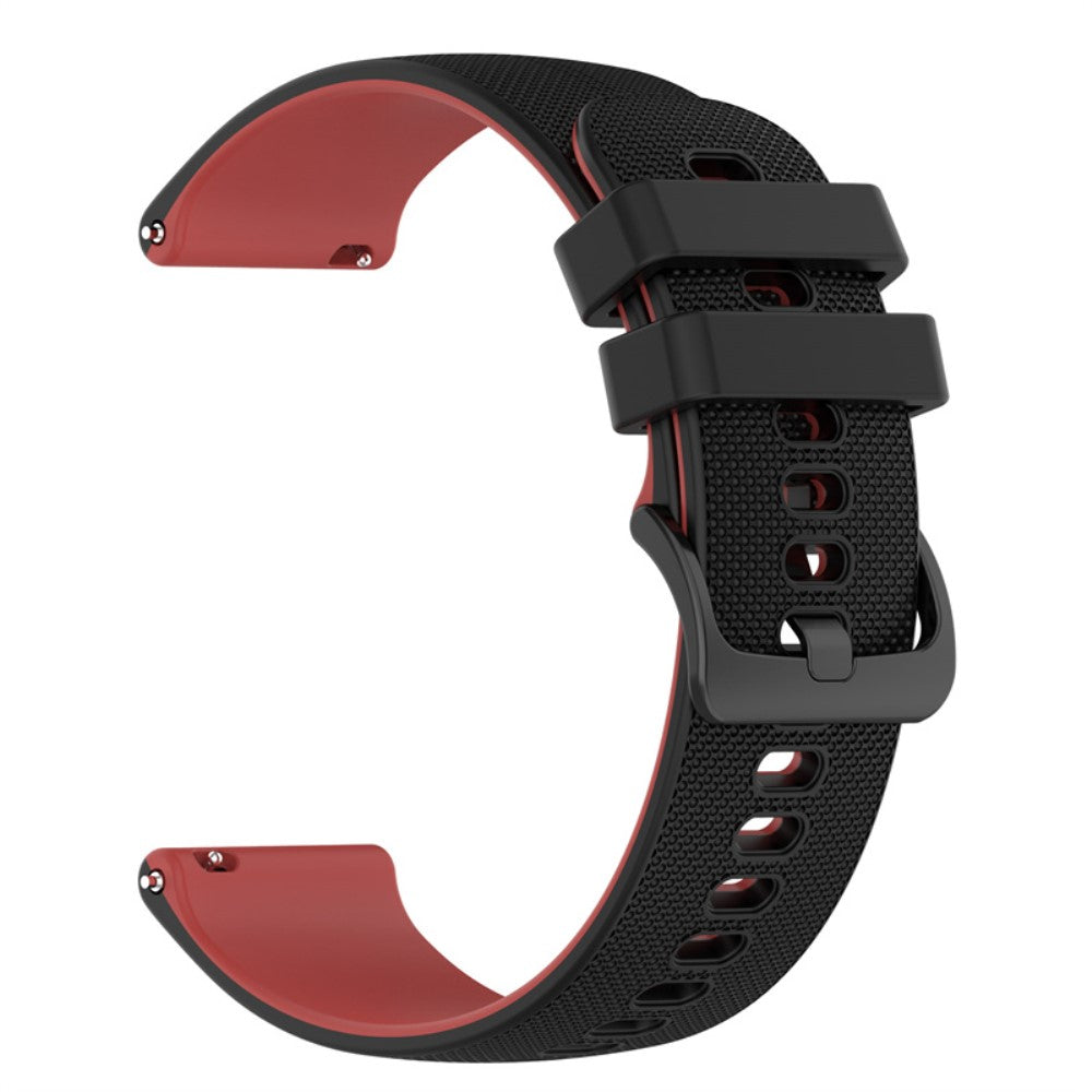 Rigtigt Sejt Silikone Universal Rem passer til Garmin Smartwatch