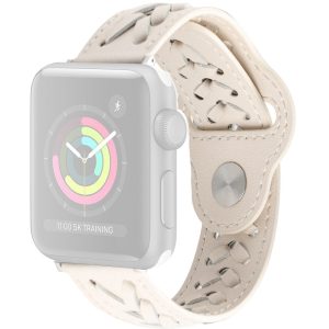 Elegant Ægte Læder Universal Rem passer til Apple Smartwatch