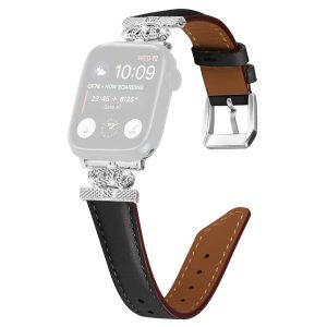 Smuk Kunstlæder Og Rhinsten Universal Rem passer til Apple Smartwatch Online Hot Salg