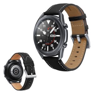 Vildt Hårdfør Ægte Læder Rem passer til Samsung Galaxy Watch 3 (45mm)