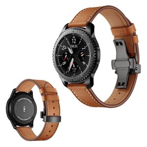 Ægte Læder Universal Rem passer til Samsung Gear S3 / Samsung Gear S3 Frontier
