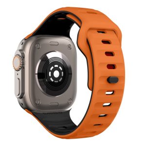 Super Slidstærk Silikone Universal Rem passer til Apple Smartwatch