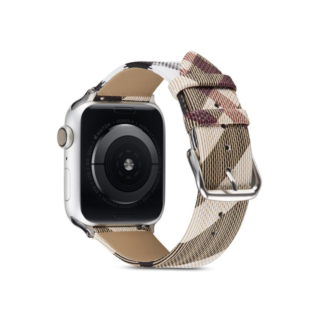 Ægte Læder Universal Rem passer til Apple Watch Series 5 44mm / Apple Watch 44mm