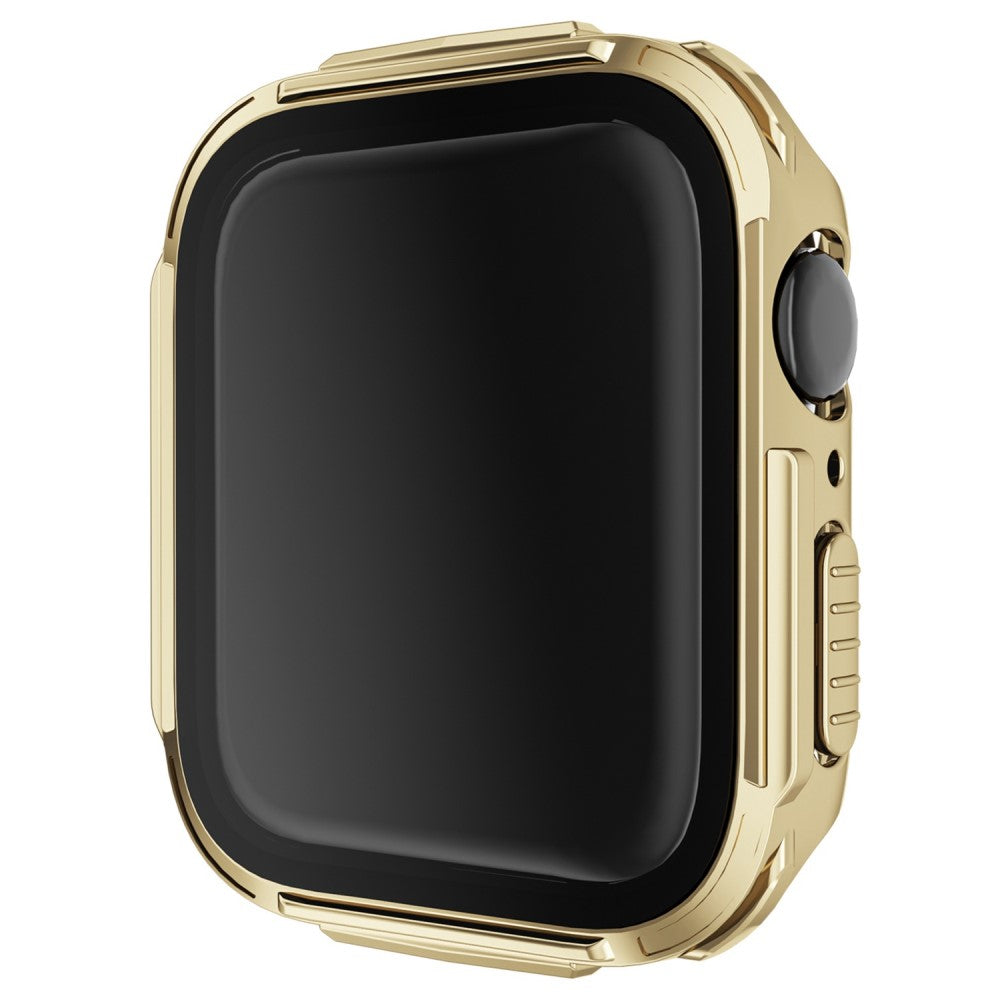 Godt Universal Cover med Skærmbeskytter i Plastik og Hærdet Glas passer til Apple Smartwatch