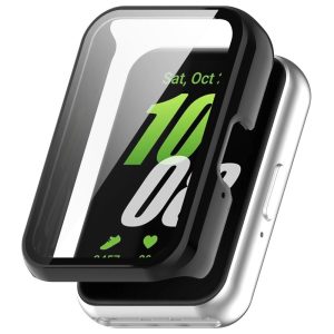 Super Fint Cover med Skærmbeskytter i Plastik og Glas passer til Samsung Galaxy Fit 3