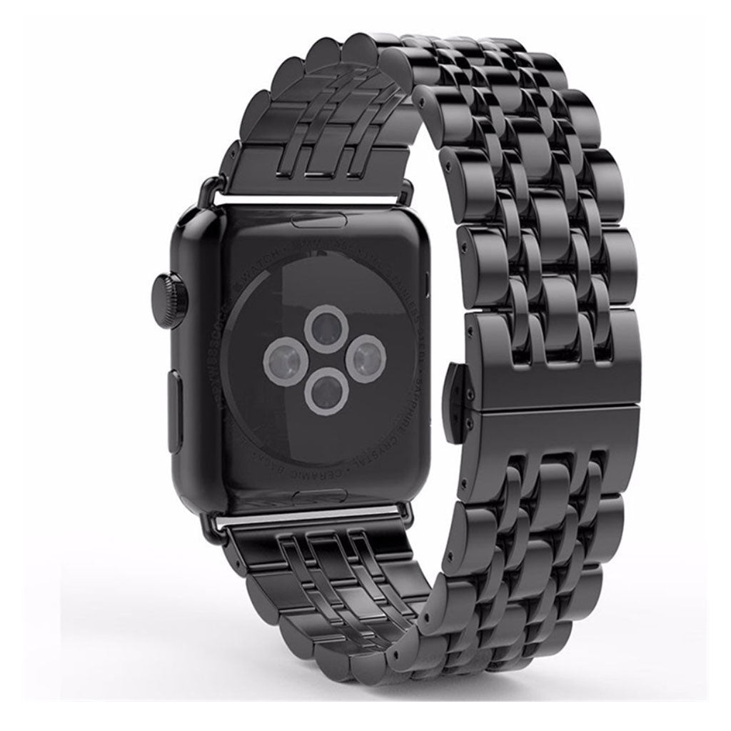 Super Holdbart Metal Rem passer til Apple Watch Series 4 44mm