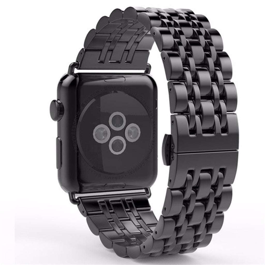 Super Holdbart Metal Rem passer til Apple Watch Series 4 44mm
