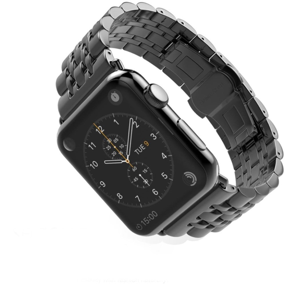 Super Holdbart Metal Rem passer til Apple Watch Series 4 44mm