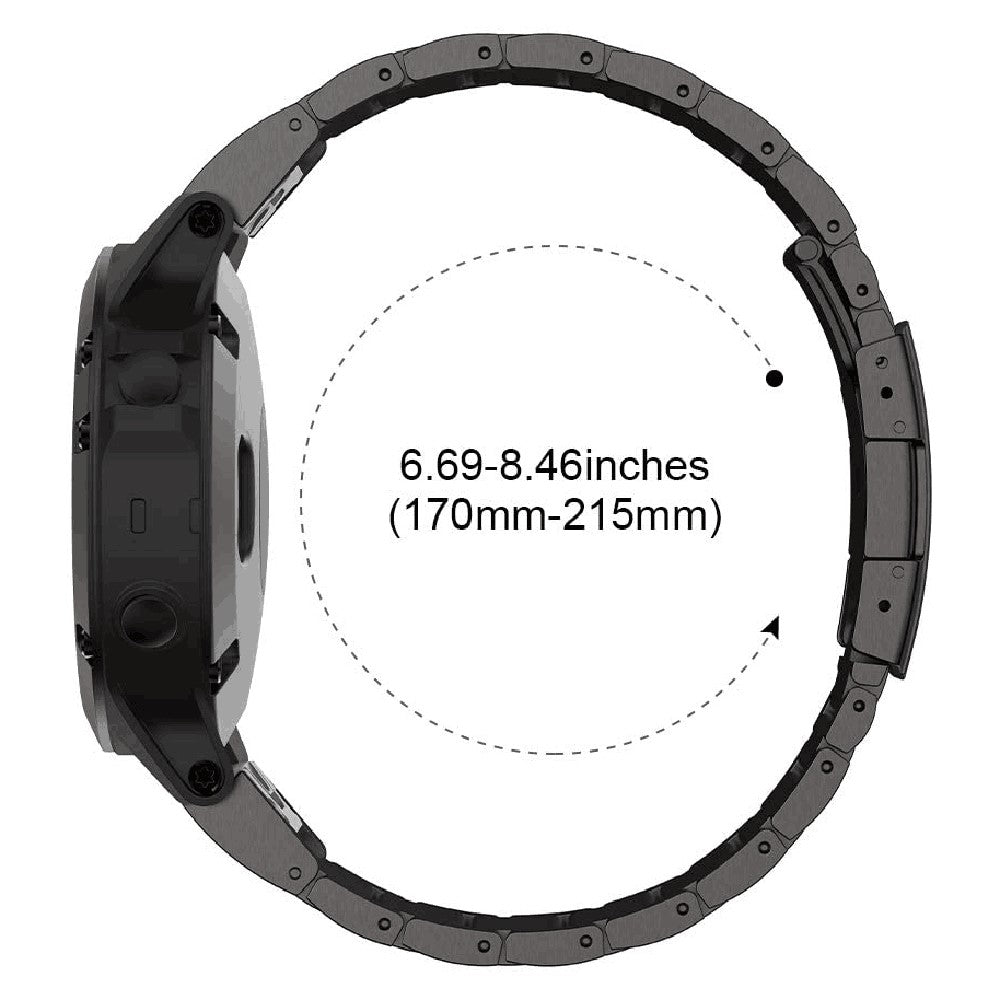 Vildt Kønt Metal Universal Rem passer til Smartwatch