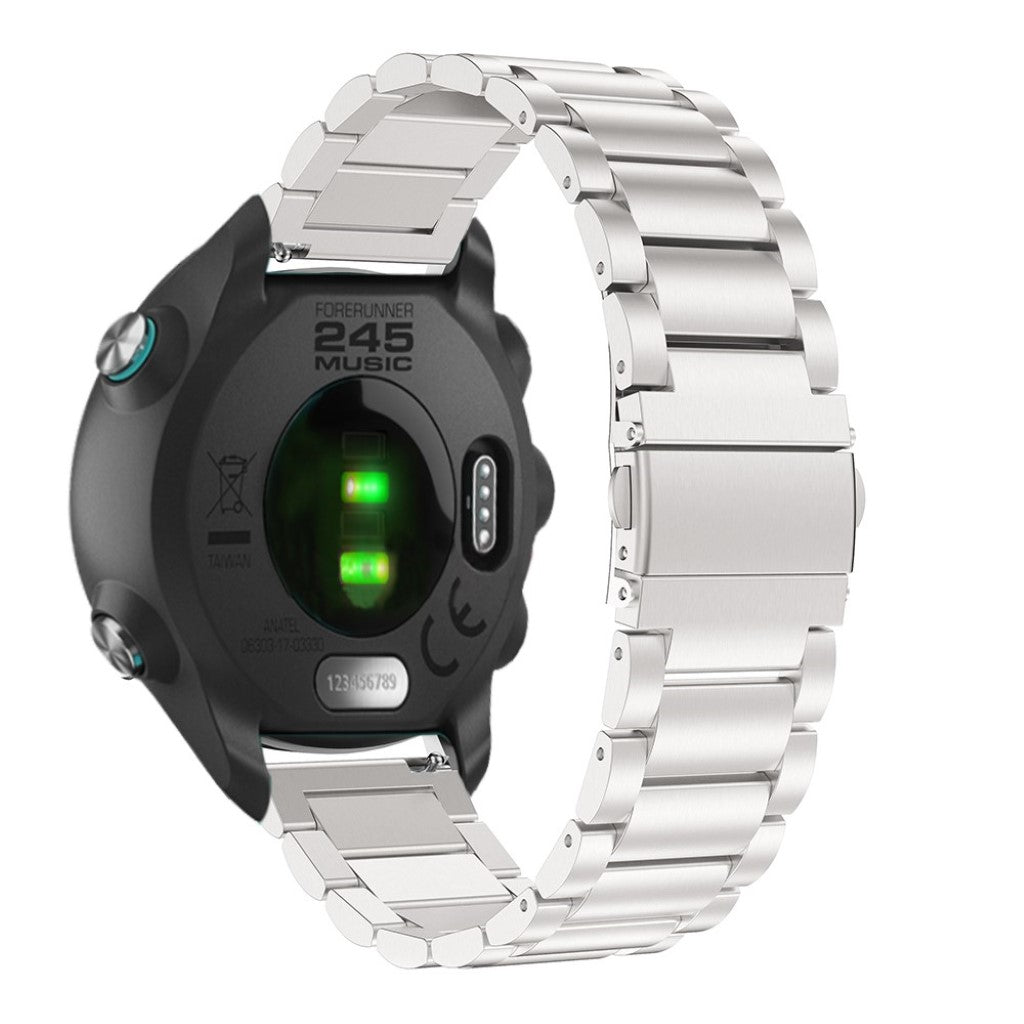 Yndigt Metal Rem passer til Garmin Forerunner 245 Mode
