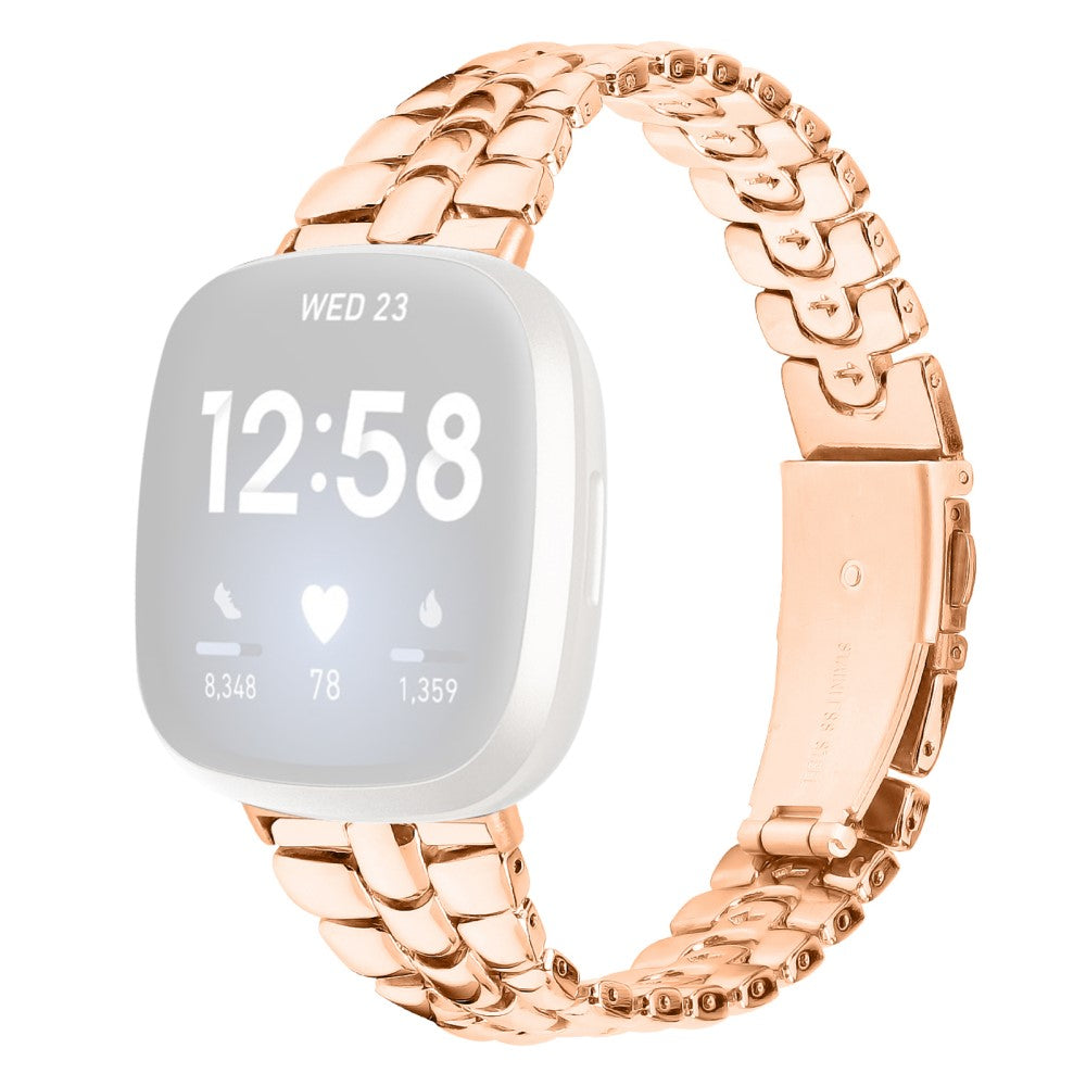 Yndigt Metal Universal Rem passer til Fitbit Versa 3 / Fitbit Sense 1 Rabat