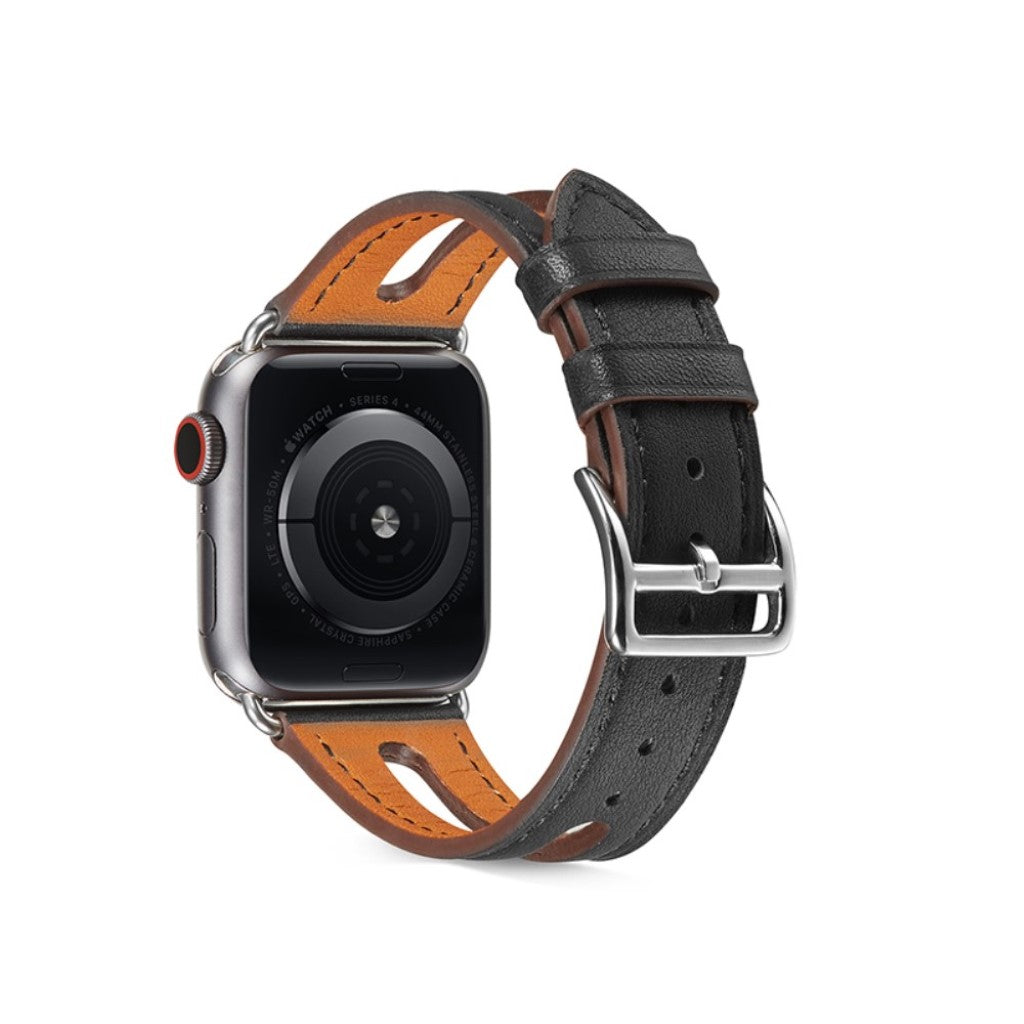 Ægte Læder Universal Rem passer til Apple Watch Series 5 40mm / Apple Watch 40mm