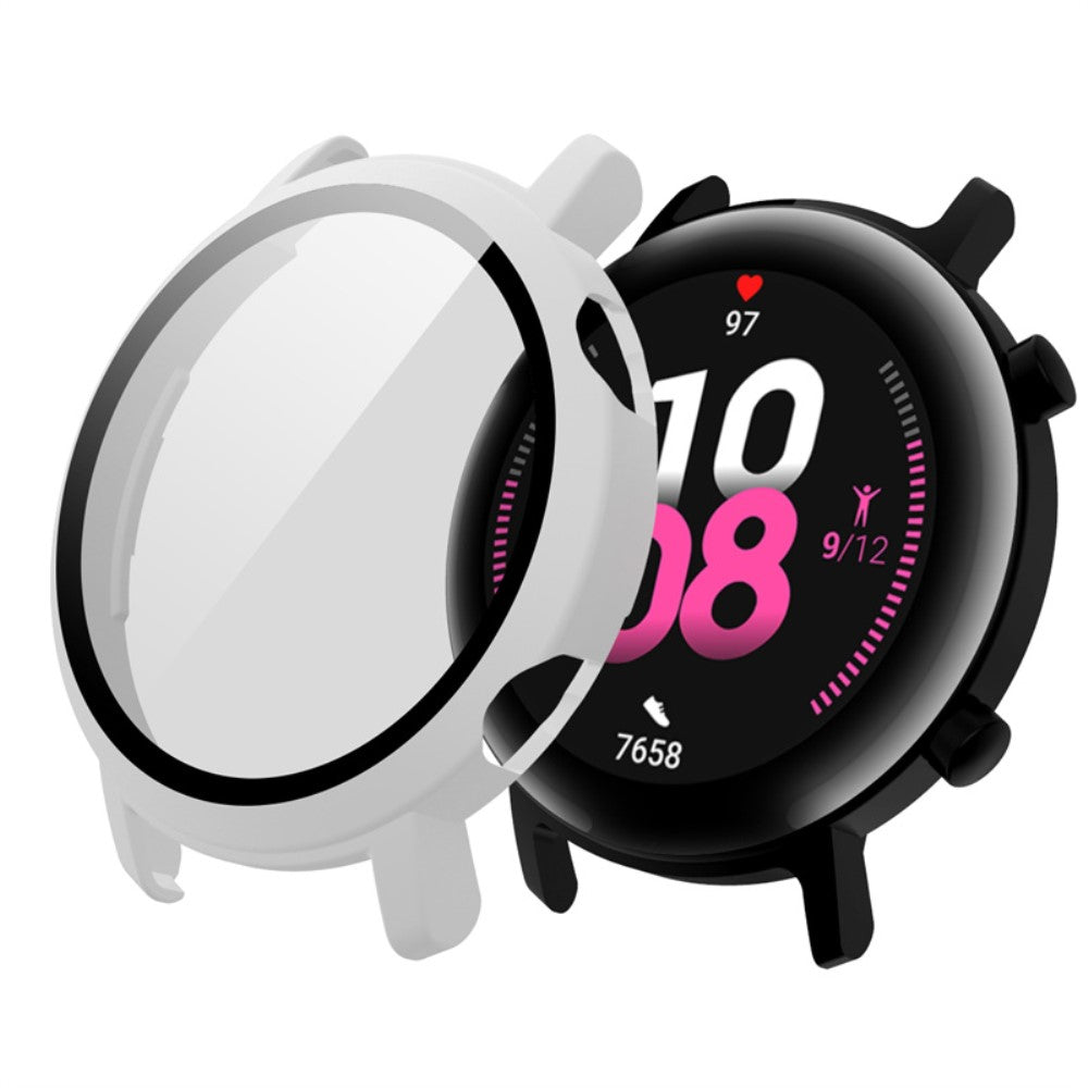 Rigtigt Godt Cover med Skærmbeskytter i Plastik og Hærdet Glas passer til Huawei Watch GT 2 42mm Online