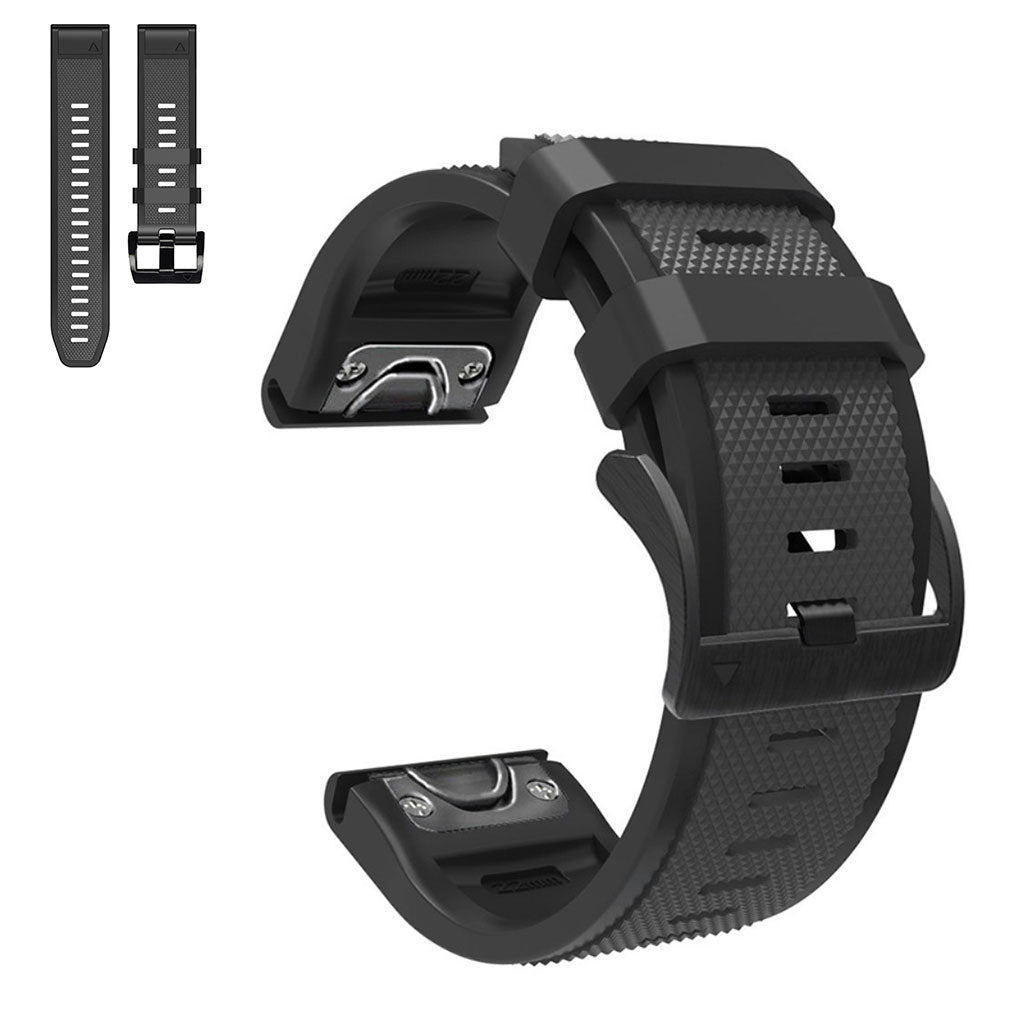 Rigtigt Nydelig Silikone Universal Rem passer til Garmin Smartwatch