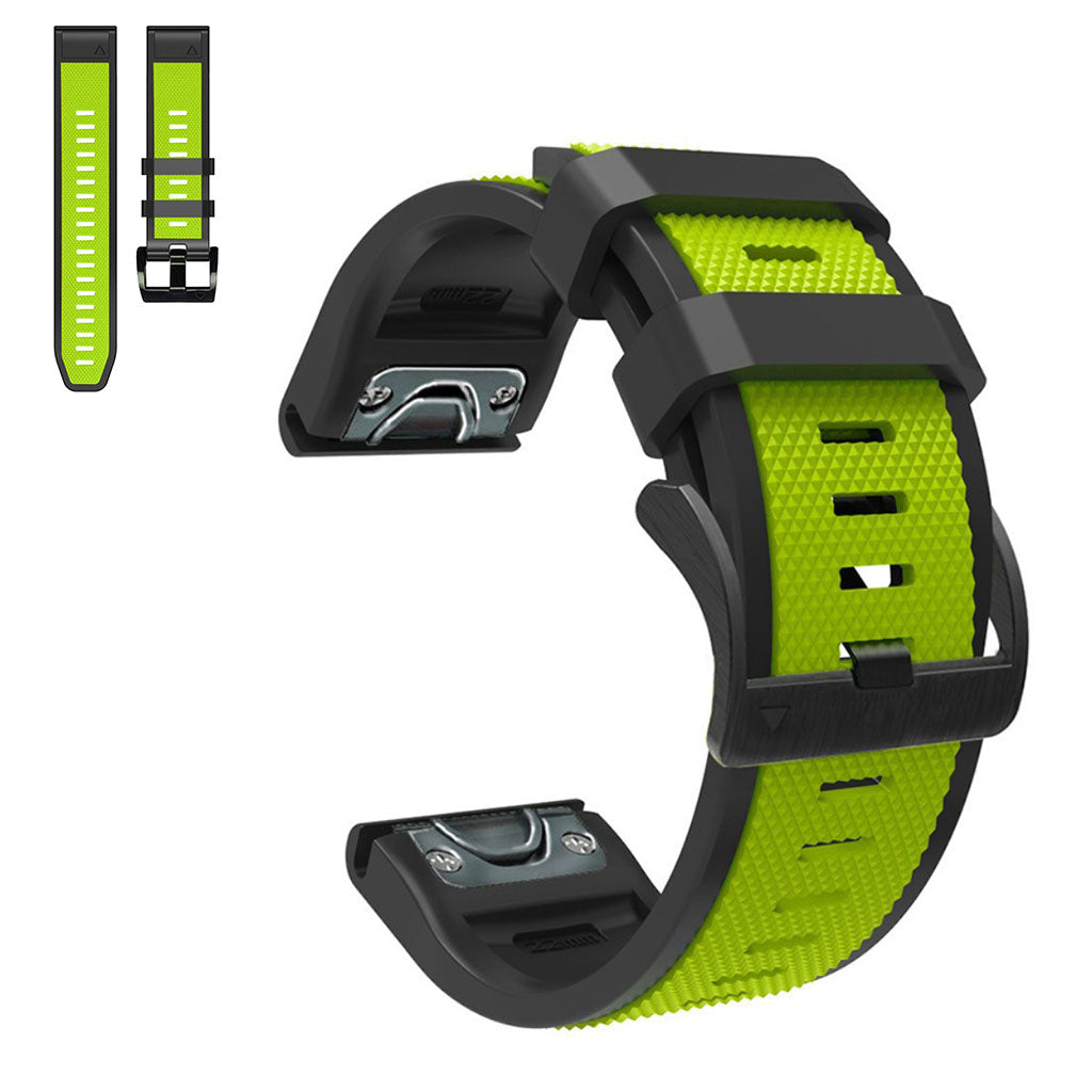 Rigtigt Nydelig Silikone Universal Rem passer til Garmin Smartwatch