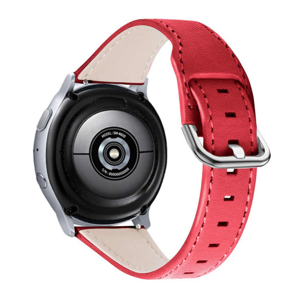 Ægte Læder Universal Rem passer til Garmin Vivoactive 3 Music / Garmin Vivoactive 3
