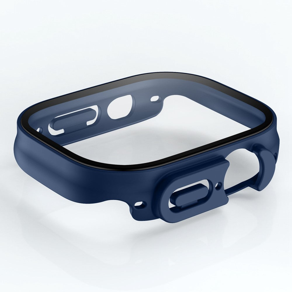 Alle Tiders Cover med Skærmbeskytter i Plastik og Hærdet Glas passer til Apple Watch Ultra Mode