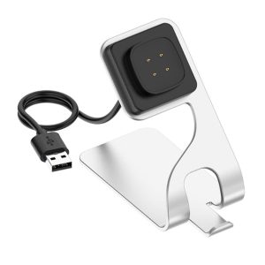 Metal Ladestation passer til Fitbit Sense 1 / Fitbit Versa 3 Udsalg