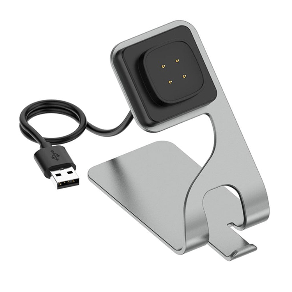 Metal Ladestation passer til Fitbit Sense 1 / Fitbit Versa 3 Udsalg
