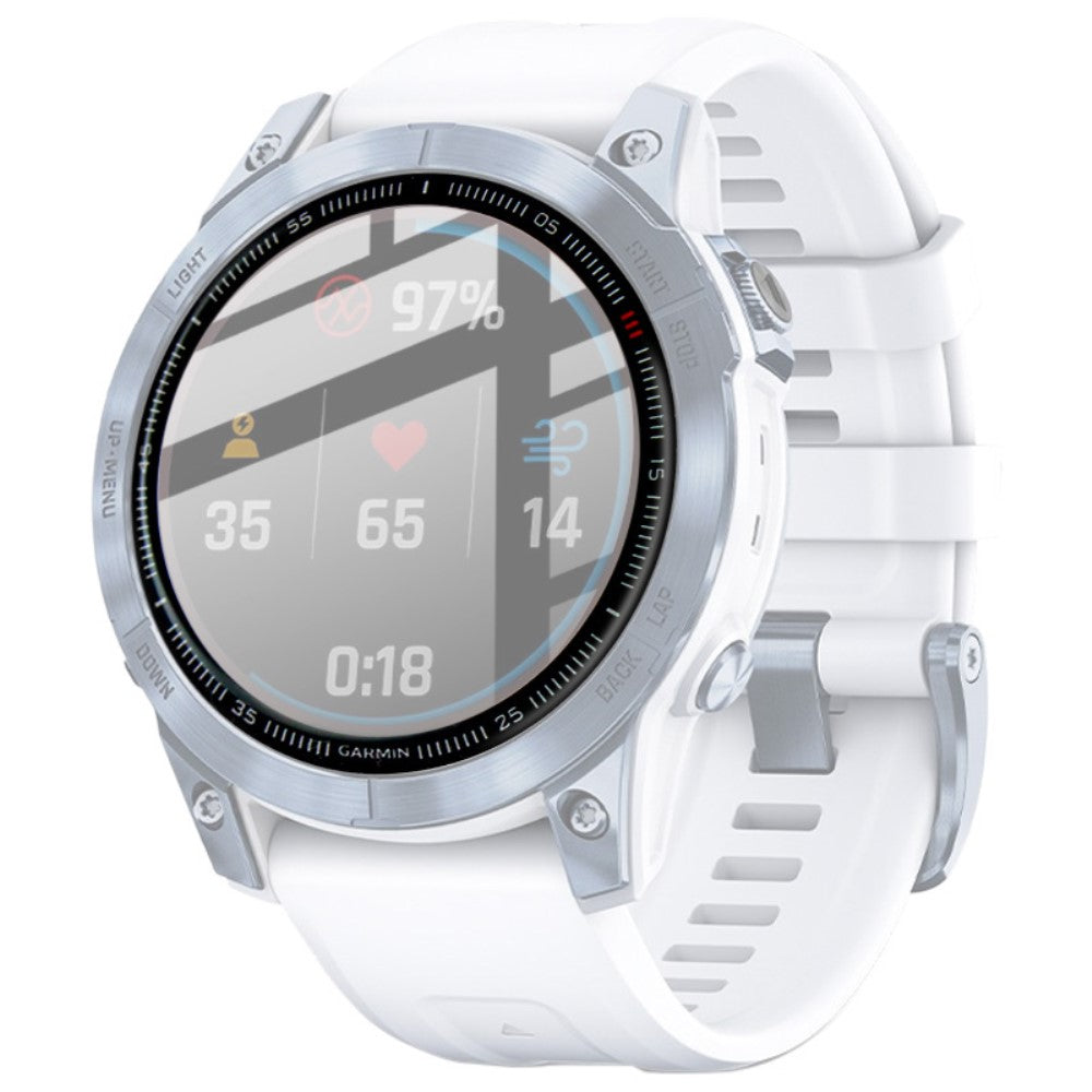 Plastik HD Skærmbeskytter passer til Garmin Fenix 7