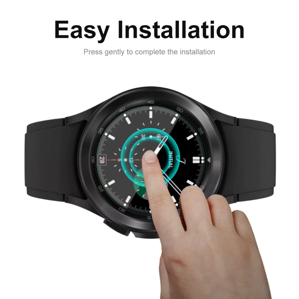 Plastik Skærmbeskytter passer til Samsung Galaxy Watch 4 Classic (46mm)