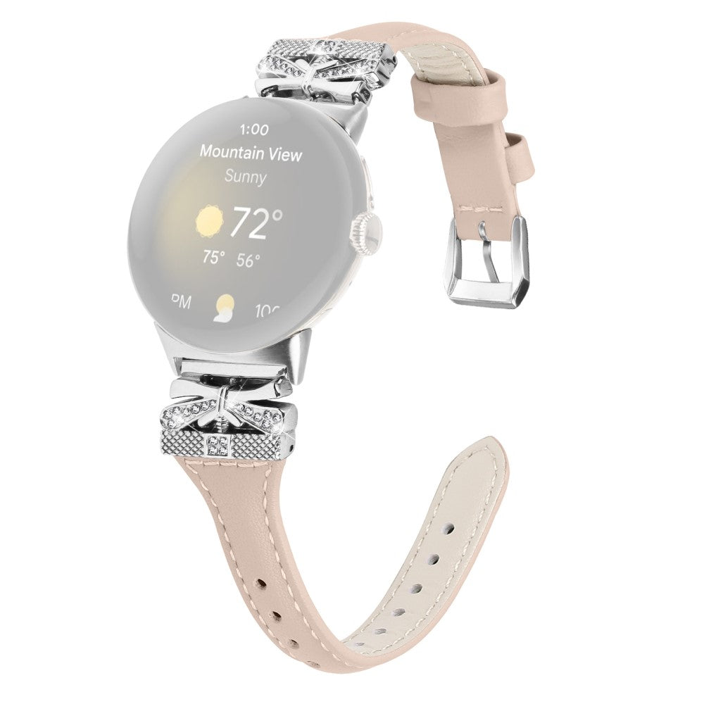 Rigtigt Skøn Kunstlæder Rem passer til Google Pixel Watch 2