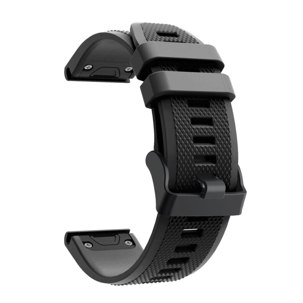 Vildt Hårdfør Silikone Rem passer til Garmin Fenix 5