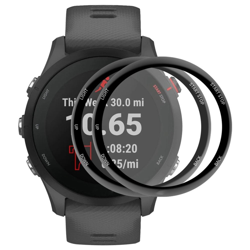 Plastik HD Skærmbeskytter passer til Garmin Forerunner 255S