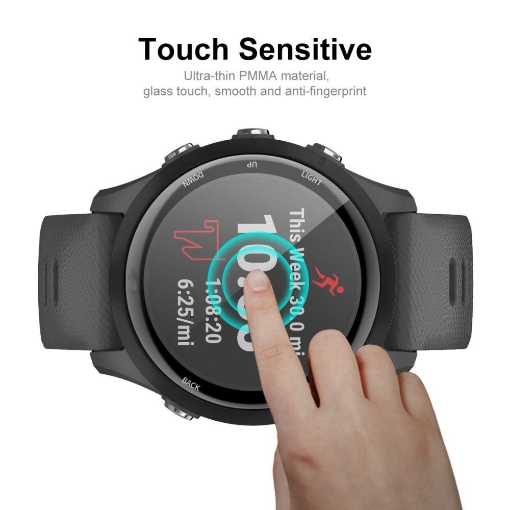 Plastik HD Skærmbeskytter passer til Garmin Forerunner 255S