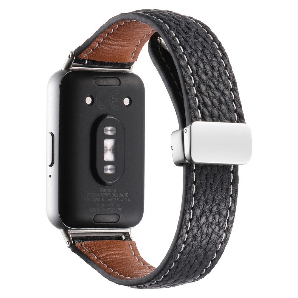 Rigtigt Kønt Ægte Læder Rem passer til Samsung Galaxy Fit 3