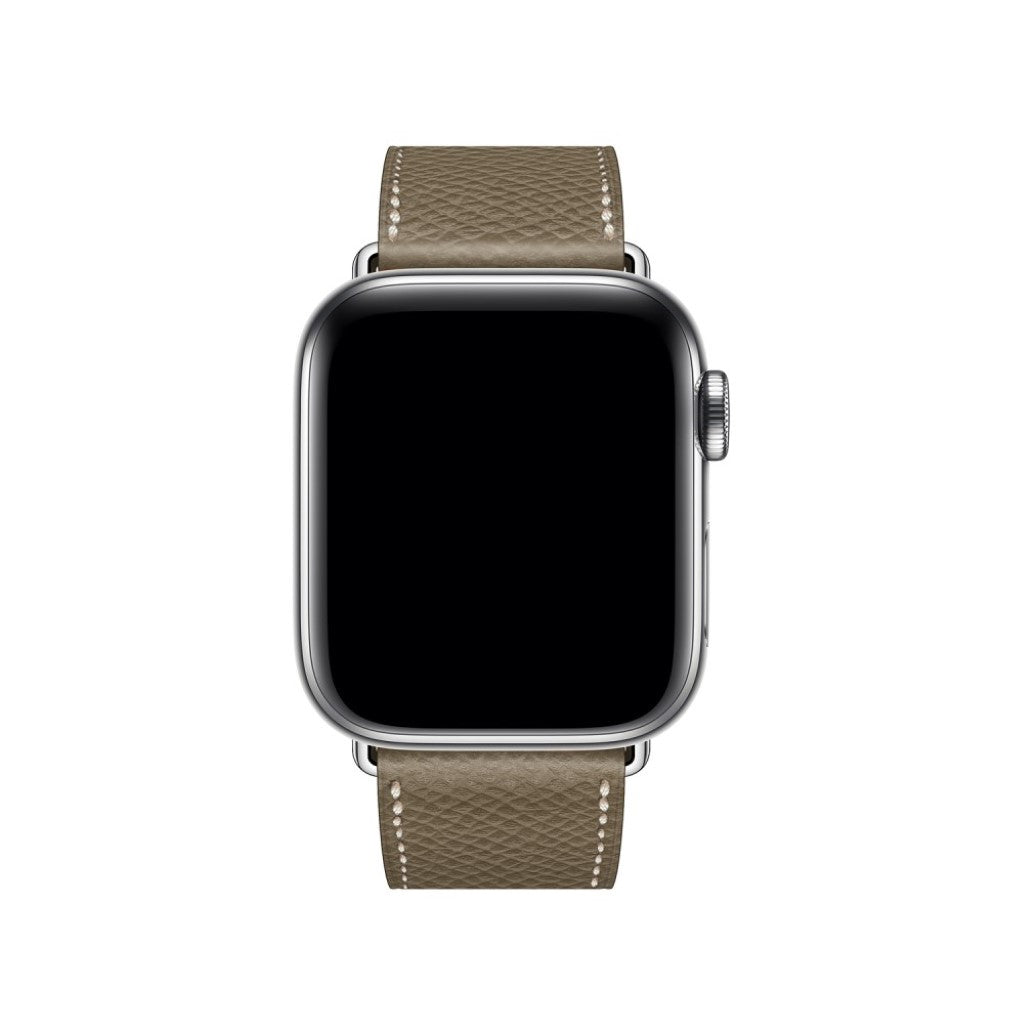 Rigtigt Smuk Ægte Læder Rem passer til Apple Watch Series 5 44mm Mode