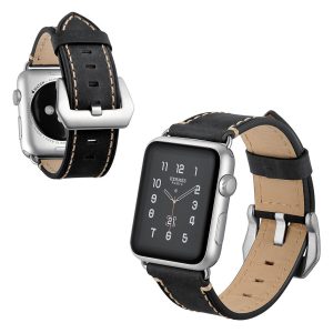 Ægte Læder Universal Rem passer til Apple Watch Series 5 40mm / Apple Watch 40mm