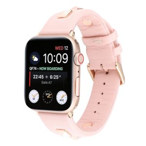 Alle Tiders Ægte Læder Rem passer til Apple Watch Series 4 40mm