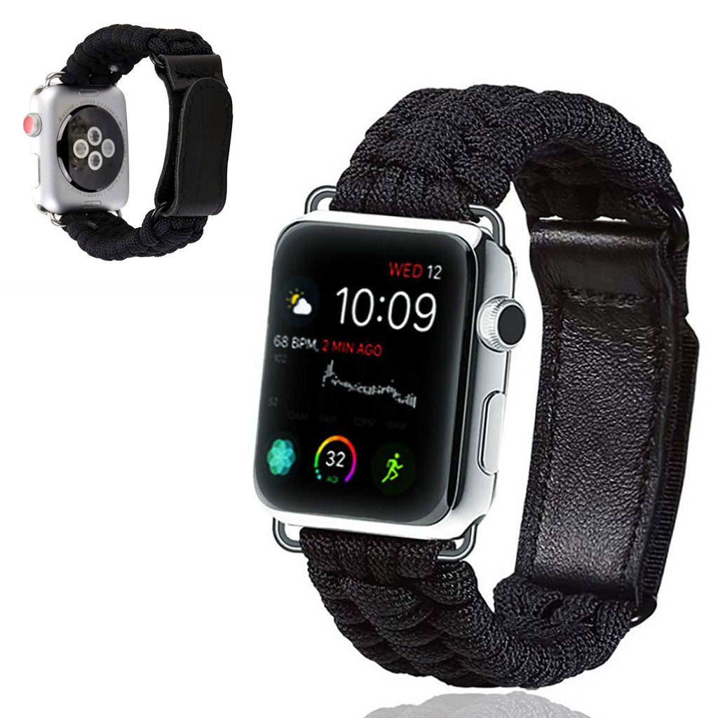 Rigtigt Rart Nylon Universal Rem passer til Apple Smartwatch