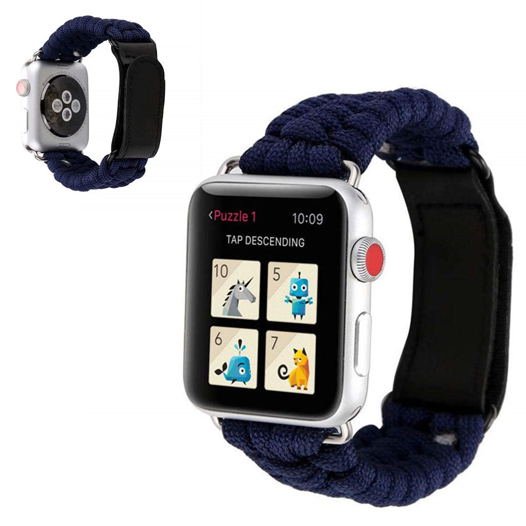 Rigtigt Rart Nylon Universal Rem passer til Apple Smartwatch