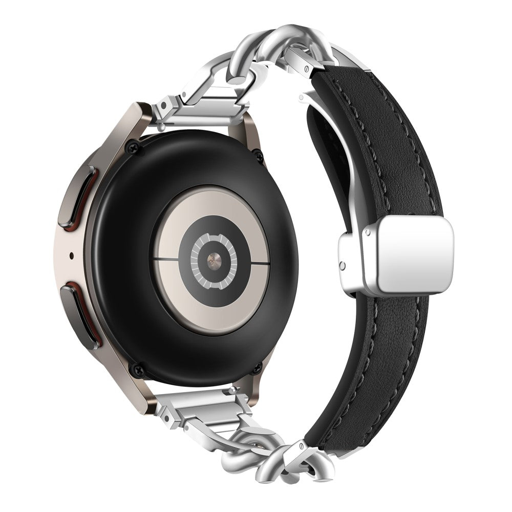Rigtigt Sejt Ægte Læder Universal Rem passer til Smartwatch
