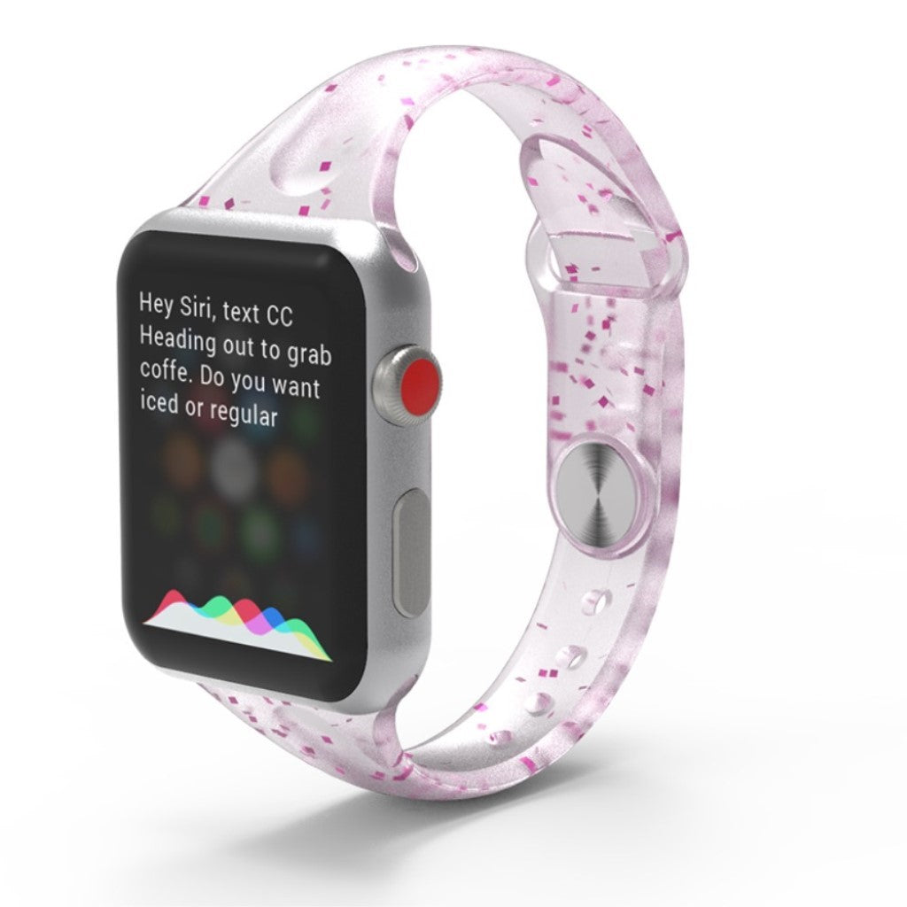 Vildt Nydelig Silikone Universal Rem passer til Apple Smartwatch
