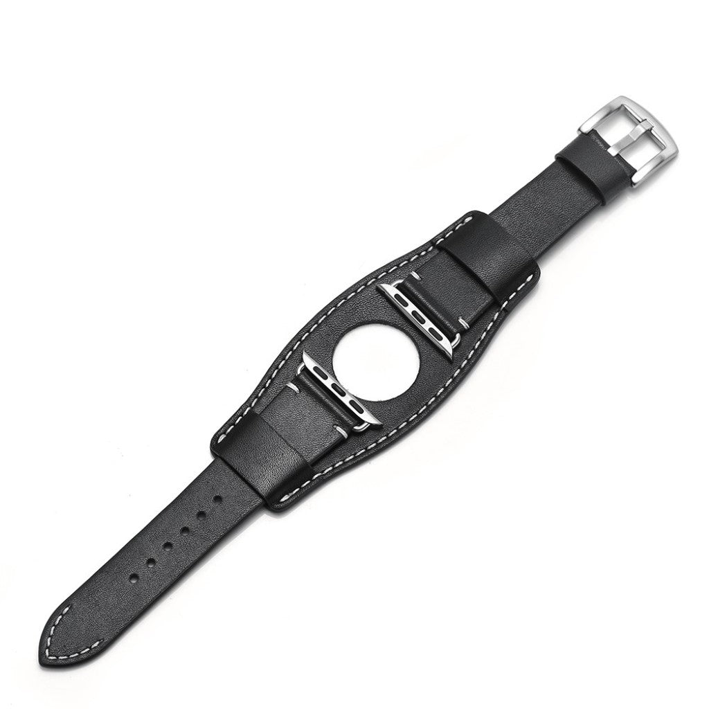 Ægte Læder Universal Rem passer til Apple Watch Series 5 40mm / Apple Watch 40mm