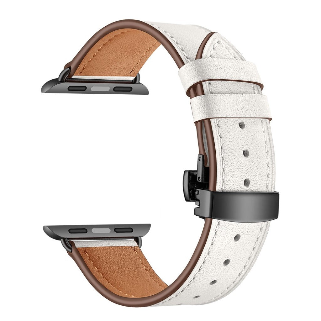 Ægte Læder Universal Rem passer til Apple Watch Series 5 44mm / Apple Watch 44mm