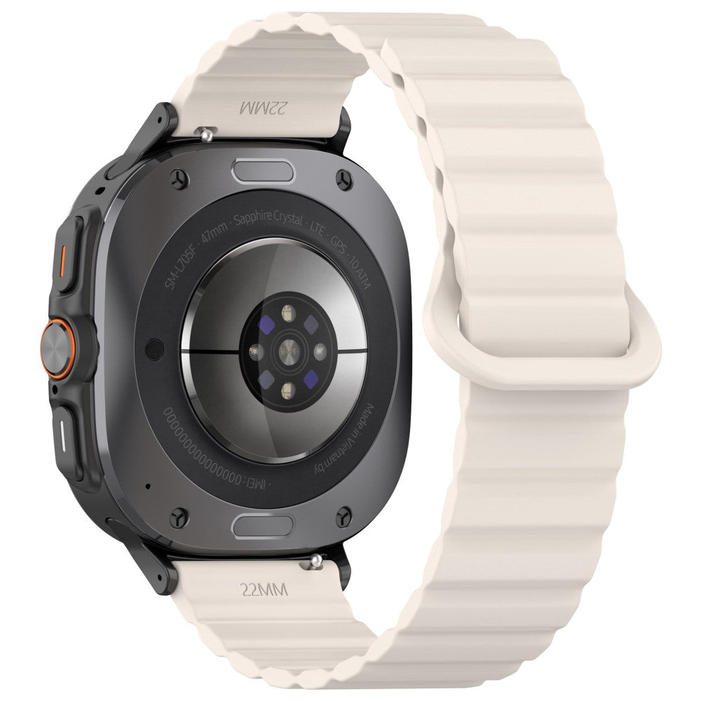 Behagelig Silikone Rem passer til Samsung Galaxy Watch Ultra 47mm