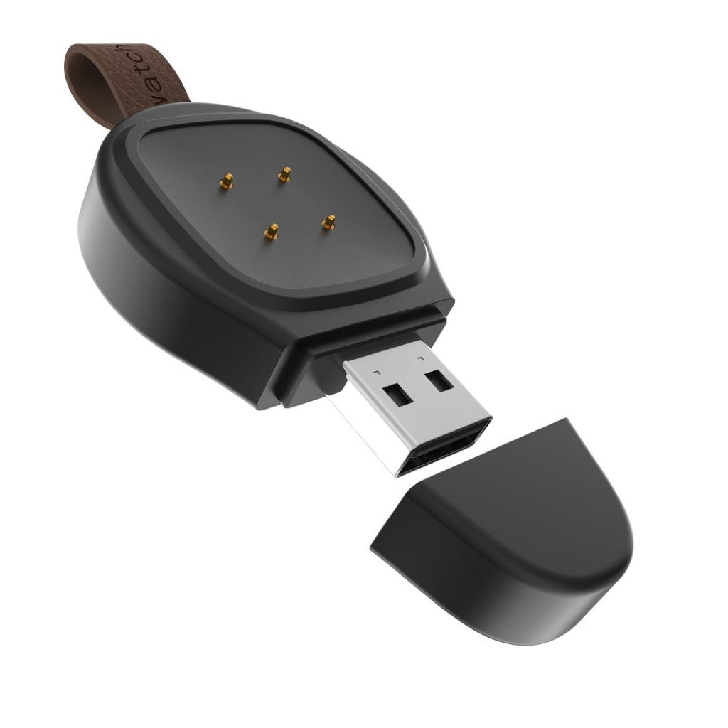 Plastik Trådløs USB Ladestation passer til Fitbit Sense 1 / Fitbit Versa 3 Online nu
