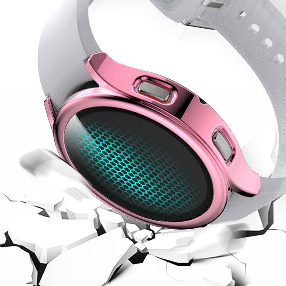 Rigtigt Godt Cover med Skærmbeskytter i Plastik og Hærdet Glas passer til Samsung Galaxy Watch 4 (40mm) Online Hot Salg