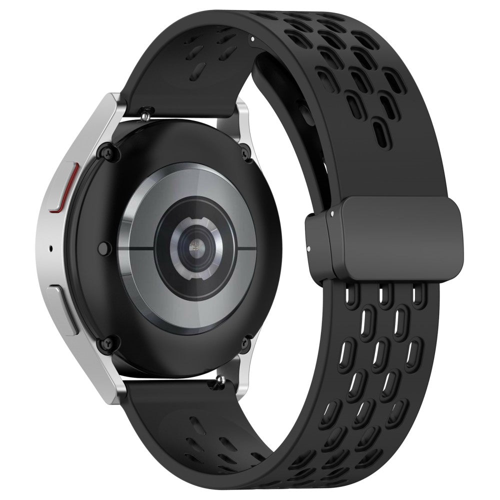 Vildt Smuk Metal Og Silikone Universal Rem passer til Smartwatch Mode