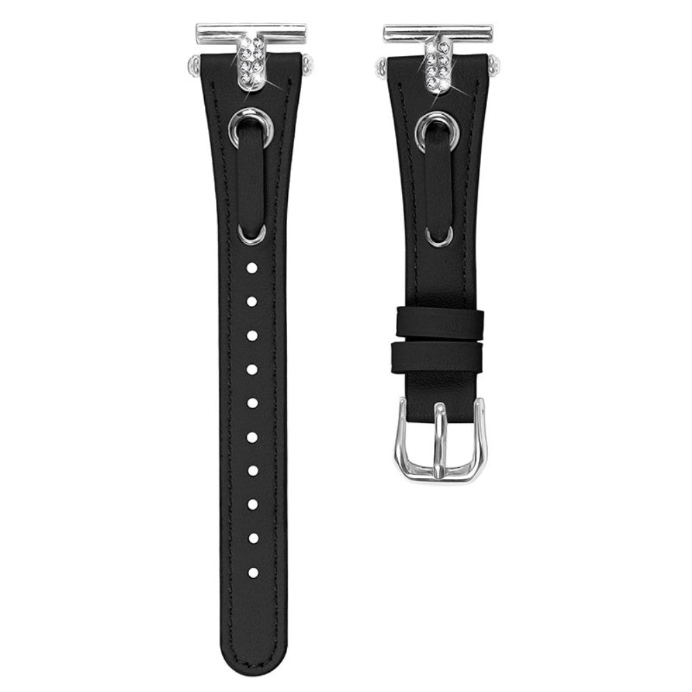 Ægte Læder Universal Rem passer til Pebble Time Round Large / Pebble 2 \ 2 SE